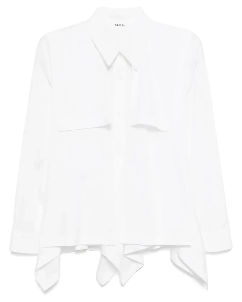 Yohji Yamamoto Klassisches Hemd - Weiß Weiß