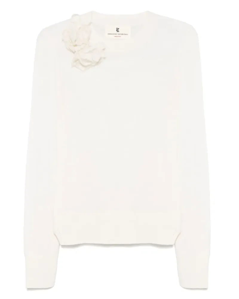 Ermanno Scervino Pullover mit Applikationen - Nude Nude