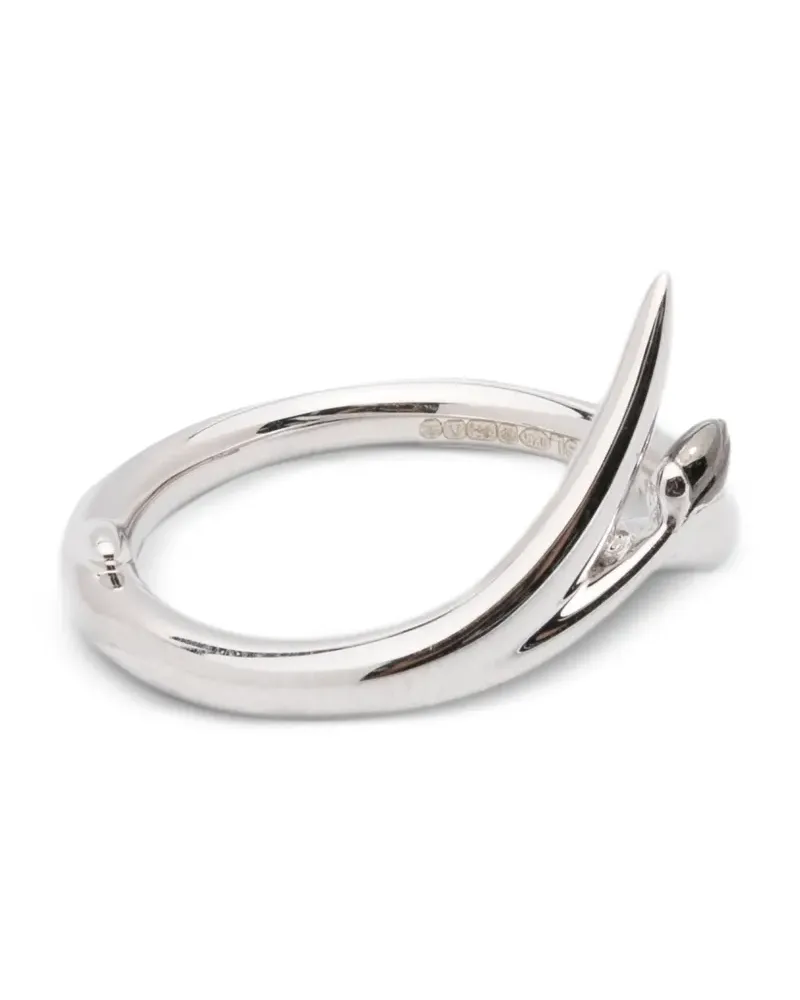 Shaun Leane interlocking bud ring - Silber Silber