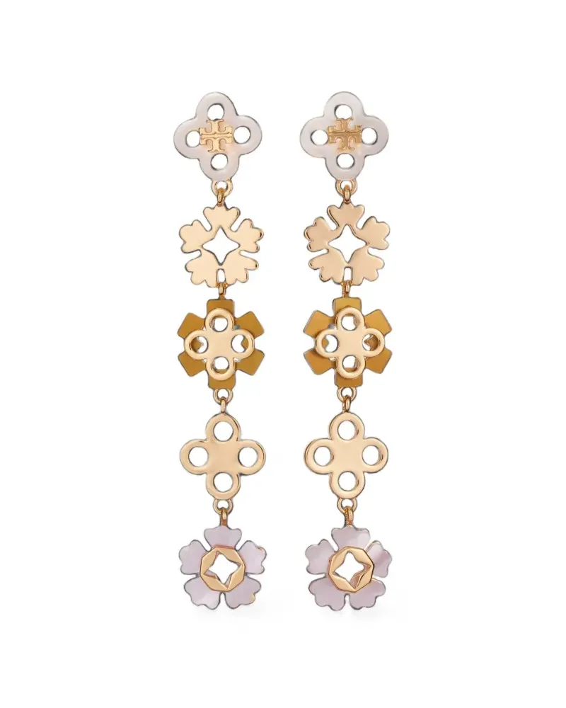 Tory Burch Vergiss mich nicht lineare Ohrringe - Gold Gold