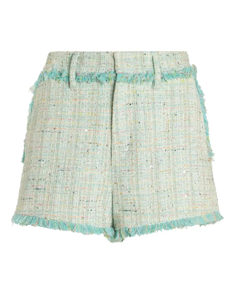 Genny fringed shorts - Blau Blau