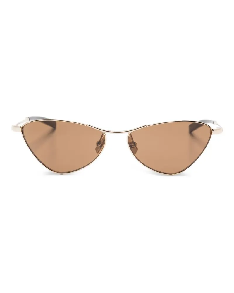 Saint Laurent Geometrische SL830 Sonnenbrille - Gold Gold