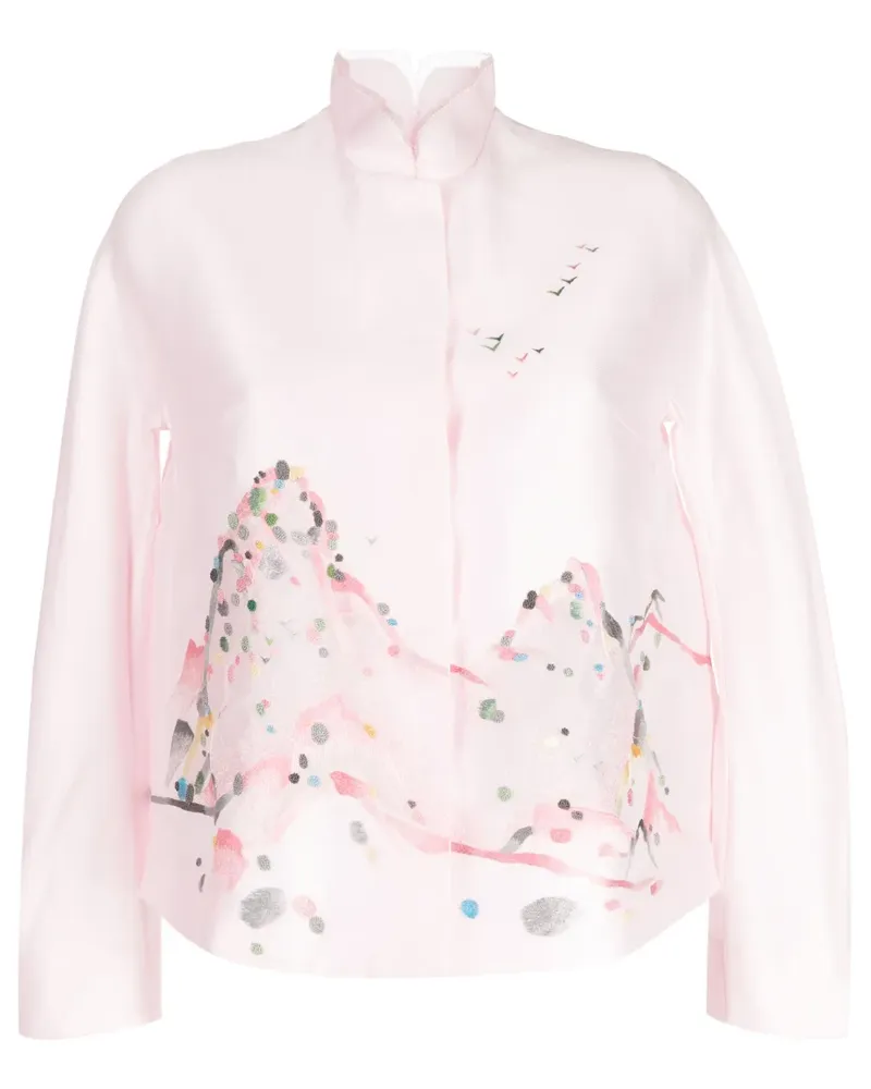 SHIATZY CHEN Renascent Collection Jacke - Rosa Rosa