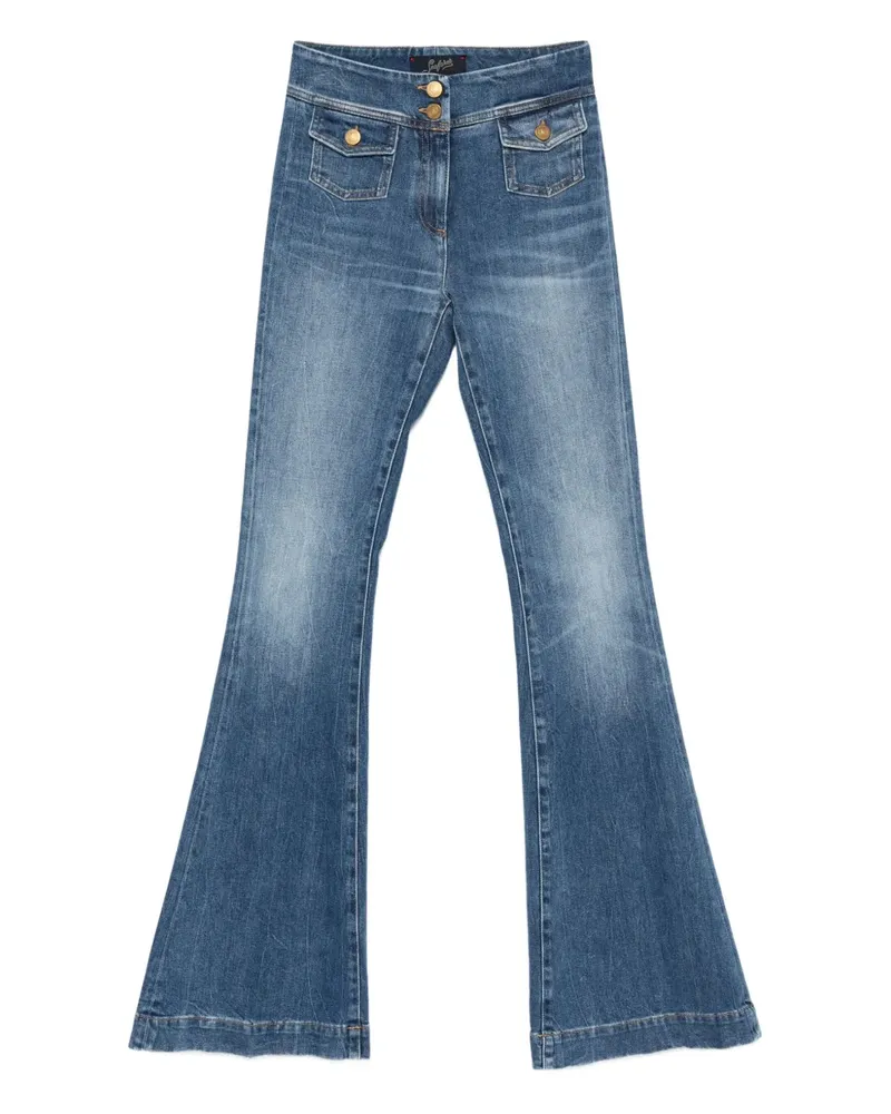 Seafarer Schlagjeans mit Klappentasche - Blau Blau