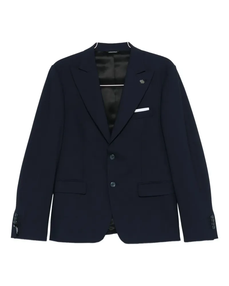 Daniele Alessandrini button suit - Blau Blau