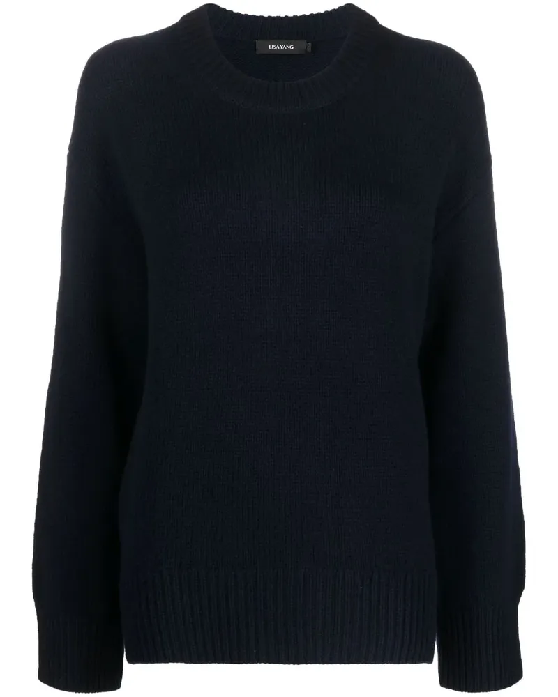 Lisa Yang Strickpullover aus Kaschmir - Blau Blau