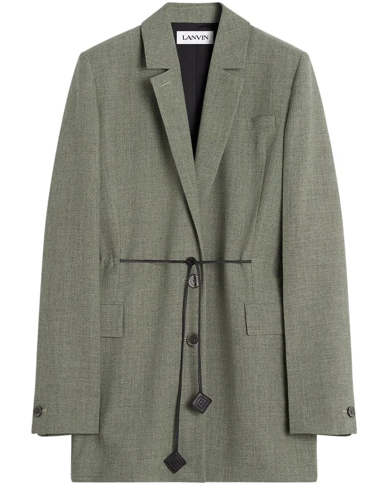 Lanvin Klassischer Blazer - Grau Grau