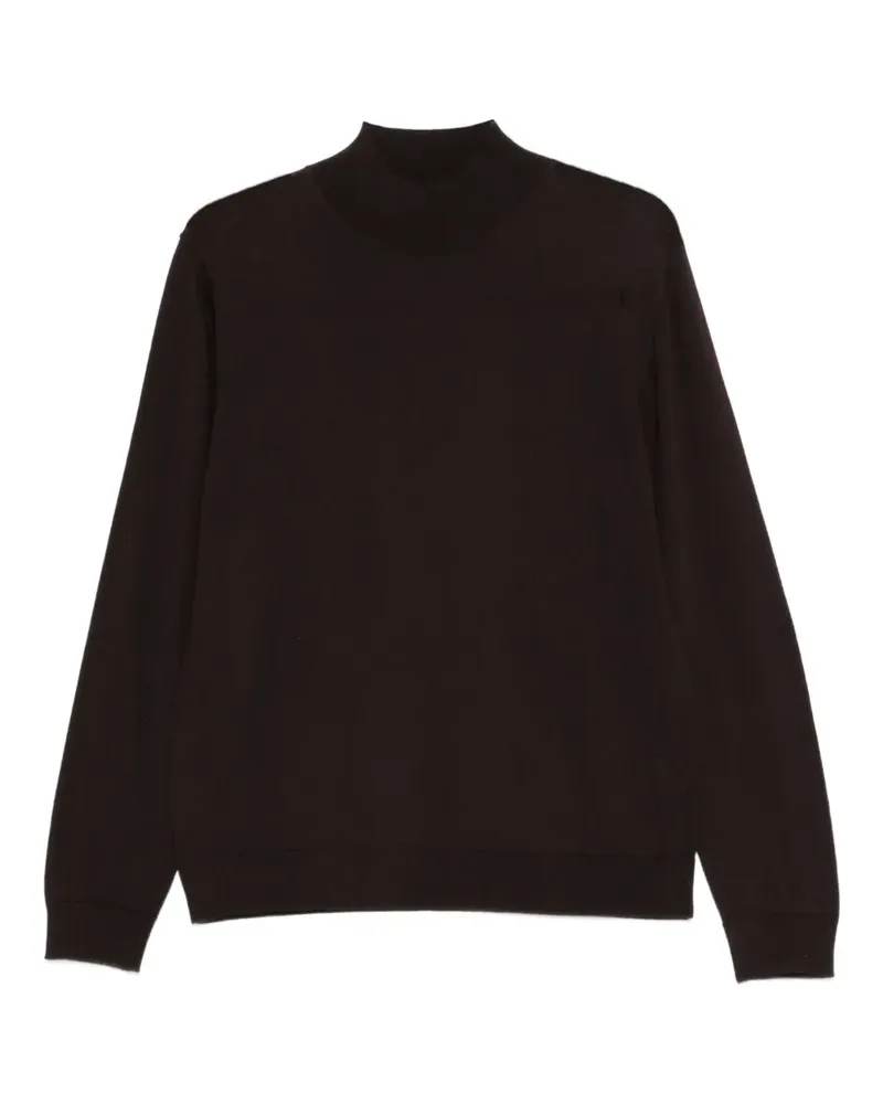 Daniele Fiesoli Pullover mit Stehkragen - Braun Braun