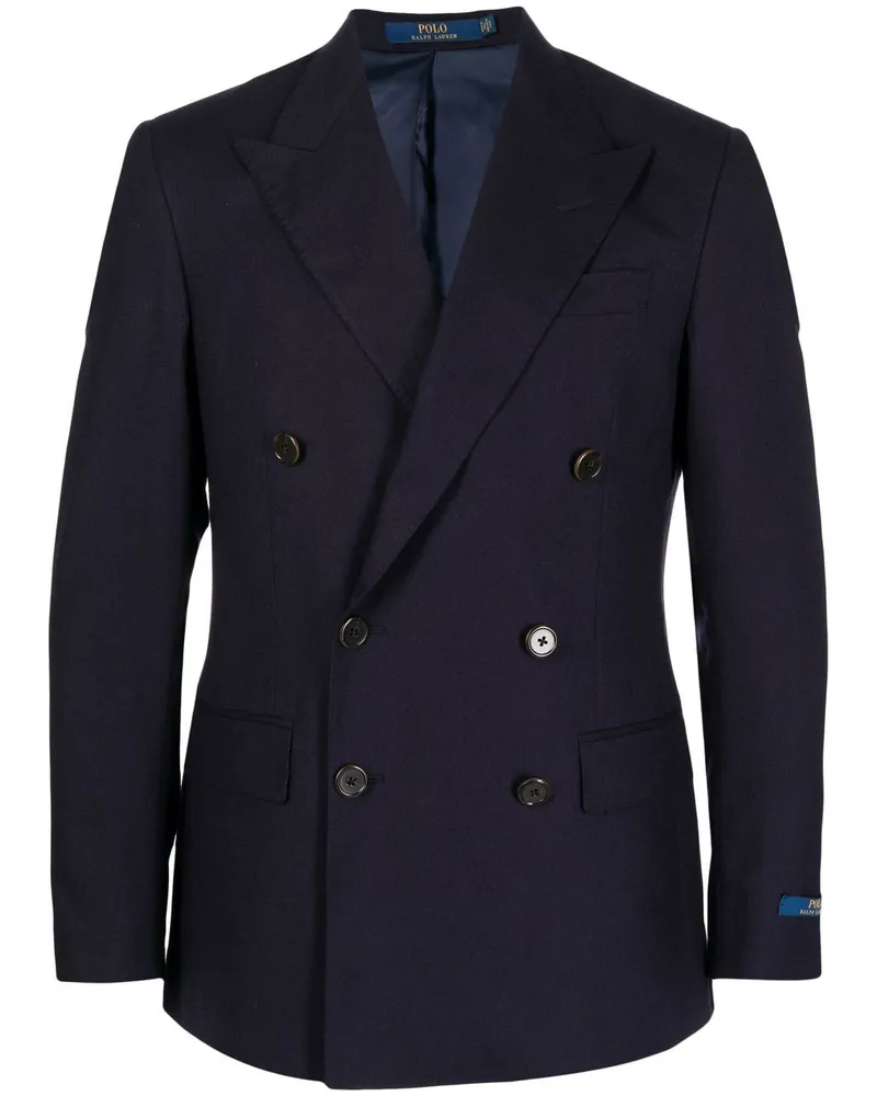 Ralph Lauren Doppelreihiges Sakko - Blau Blau