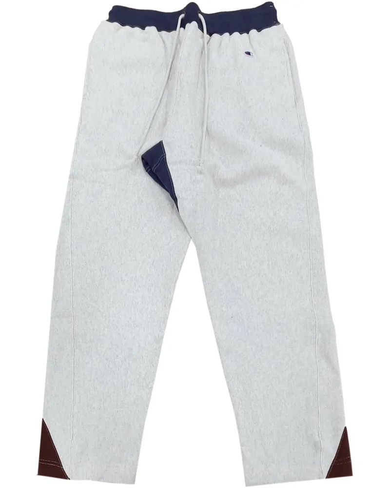N.HOOLYWOOD x Champion Jogginghose mit Logo-Patch - Weiß Weiß