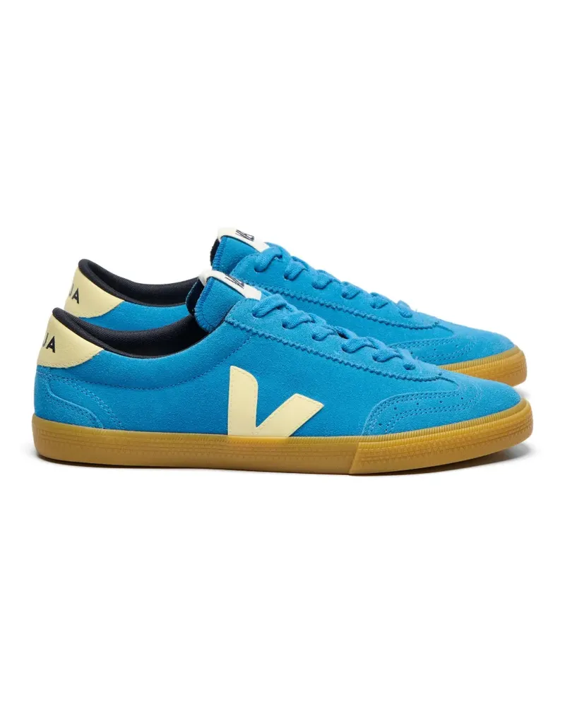 VEJA Volley Sneakers aus Wildleder - Blau Blau