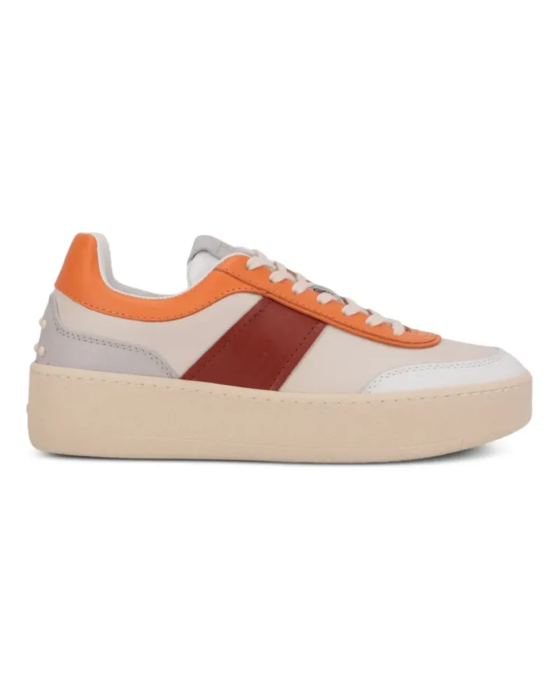 TOD'S Gommino Plateau-Sneakers - Nude Nude
