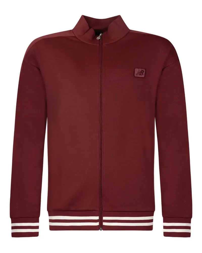 New Balance Jacke mit Logo-Patch - Rot Rot