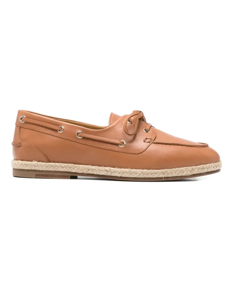 Henderson Miura boat shoes - Nude Nude