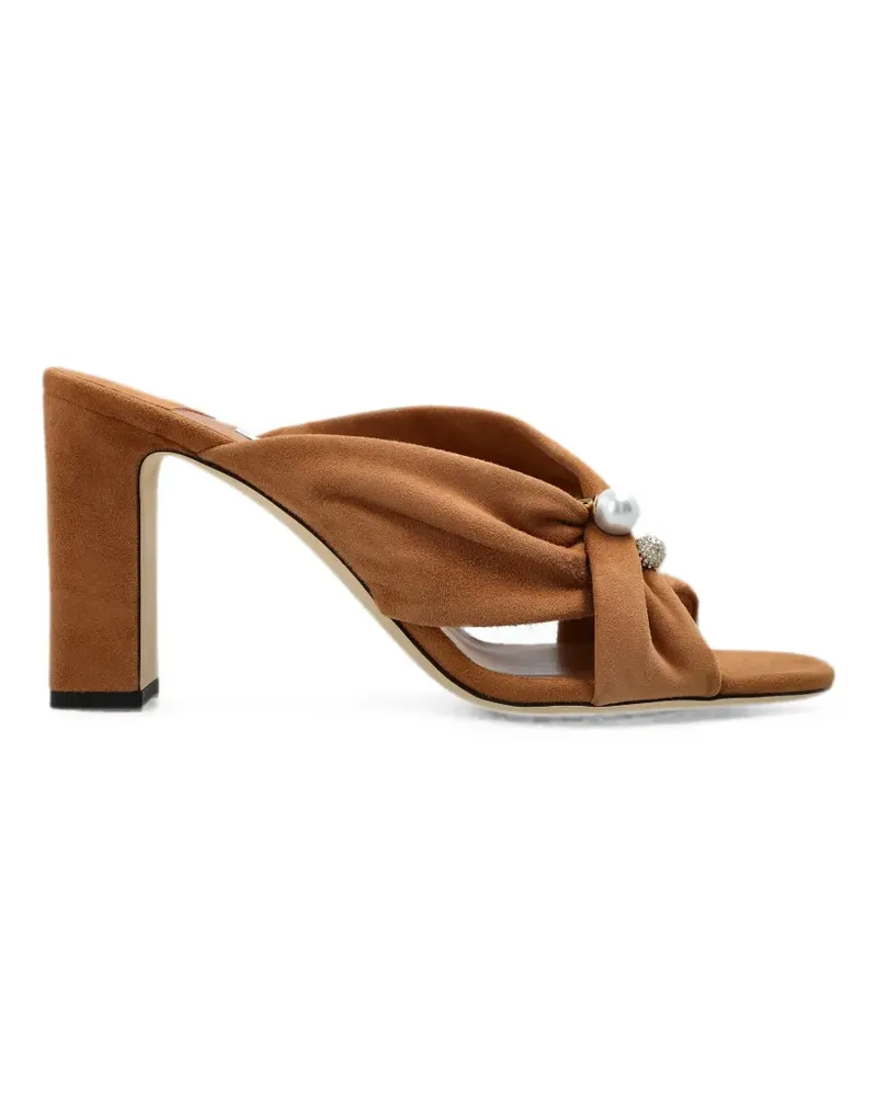 Jimmy Choo Rafi 85 sandals - Nude Nude