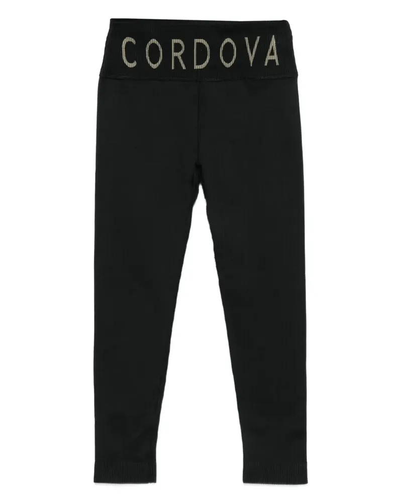 CORDOVA Baselayer-Hose mit Logo-Detail - Schwarz Schwarz