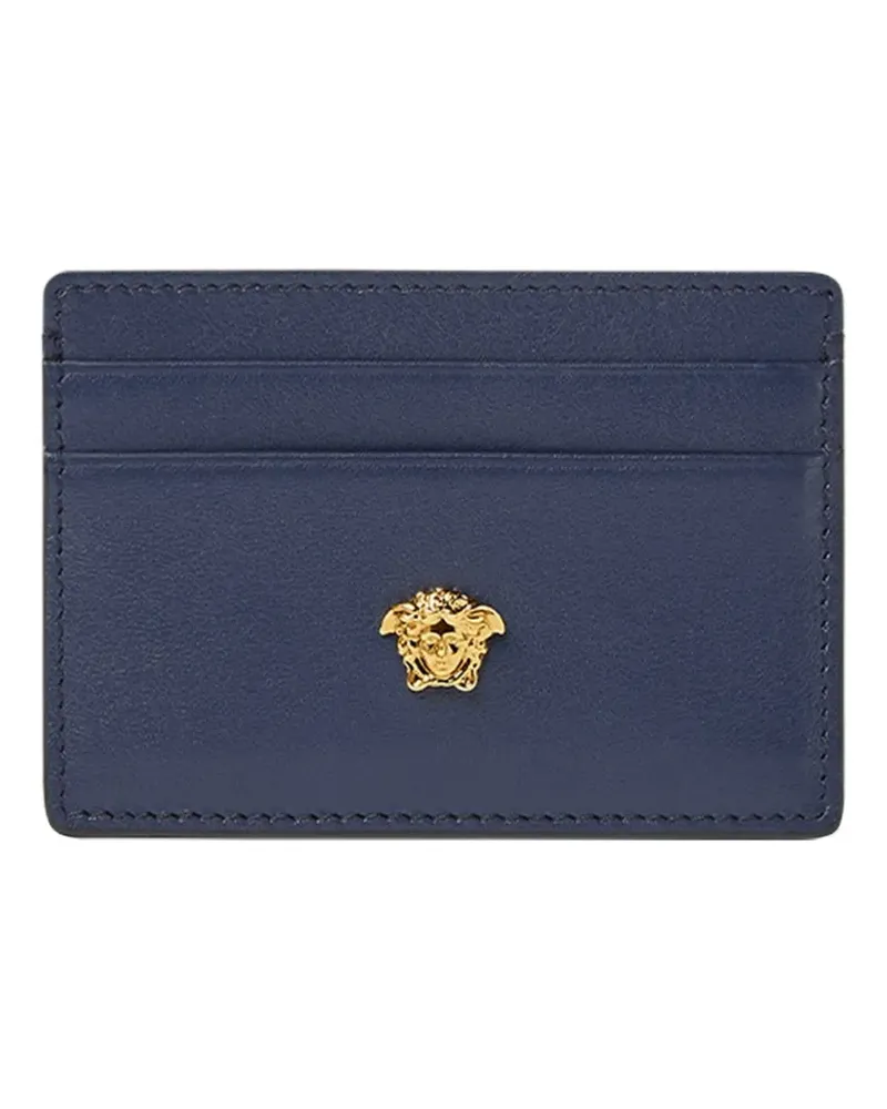 Versace Kartenetui mit Medusa-Kopf - Blau Blau