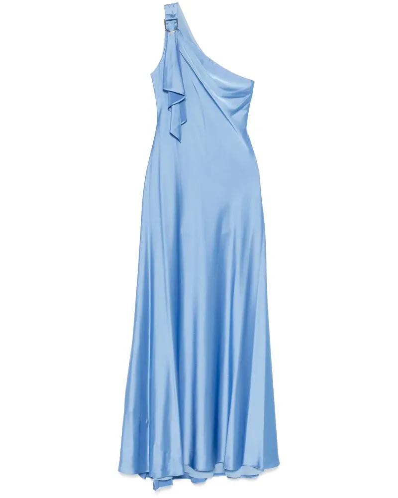 Ralph Lauren Asymmetrisches Maxikleid - Blau Blau