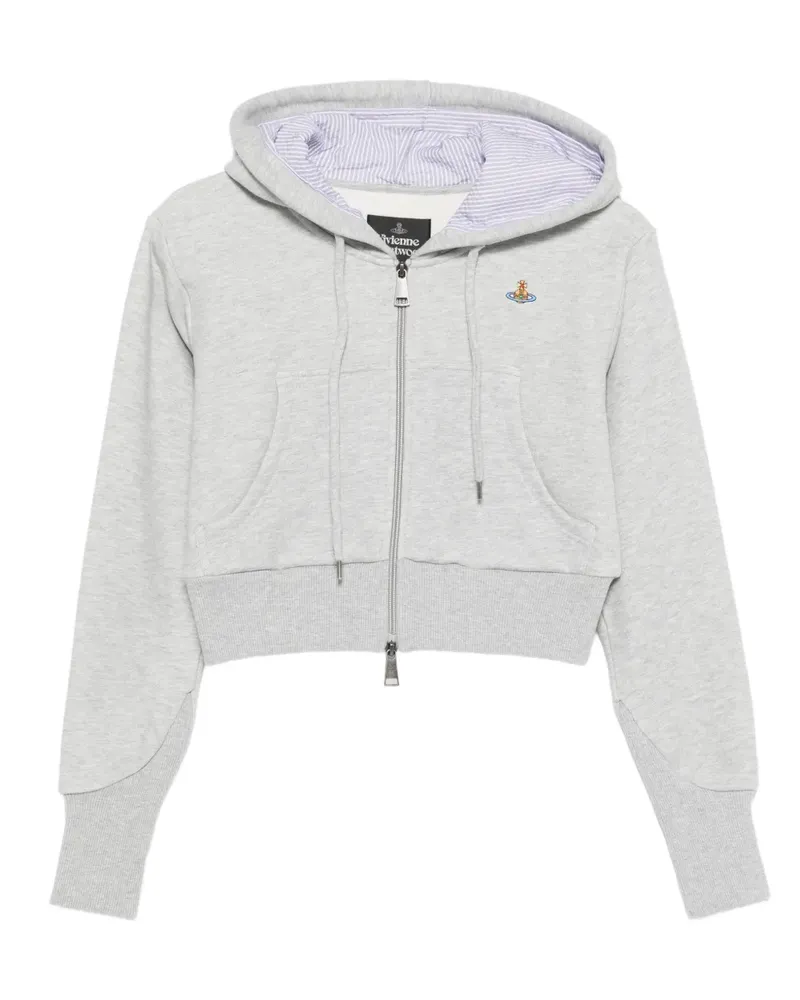 Vivienne Westwood Leo striped hoodie - Grau Grau