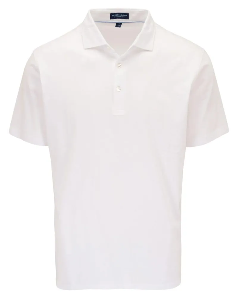 Peter Millar Poloshirt aus Baumwollgemisch - Weiß Weiß