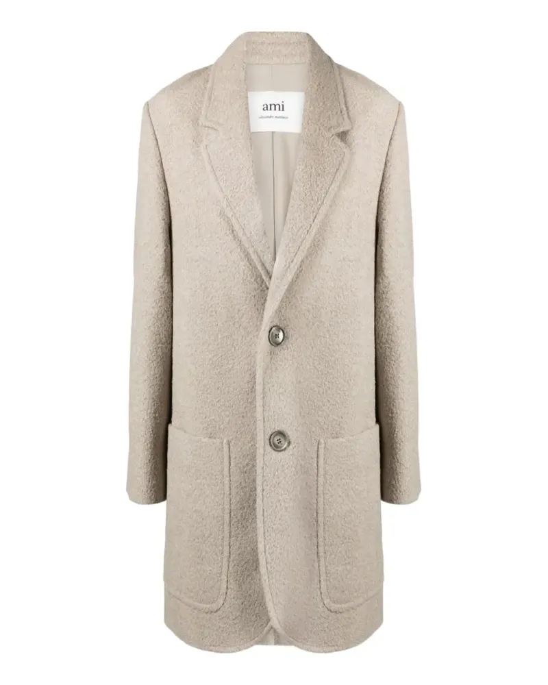 AMI Paris Einreihiger Blazer - Nude Nude