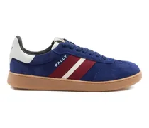 Retro Crest Ribbon Sneakers aus Wildleder - Blau