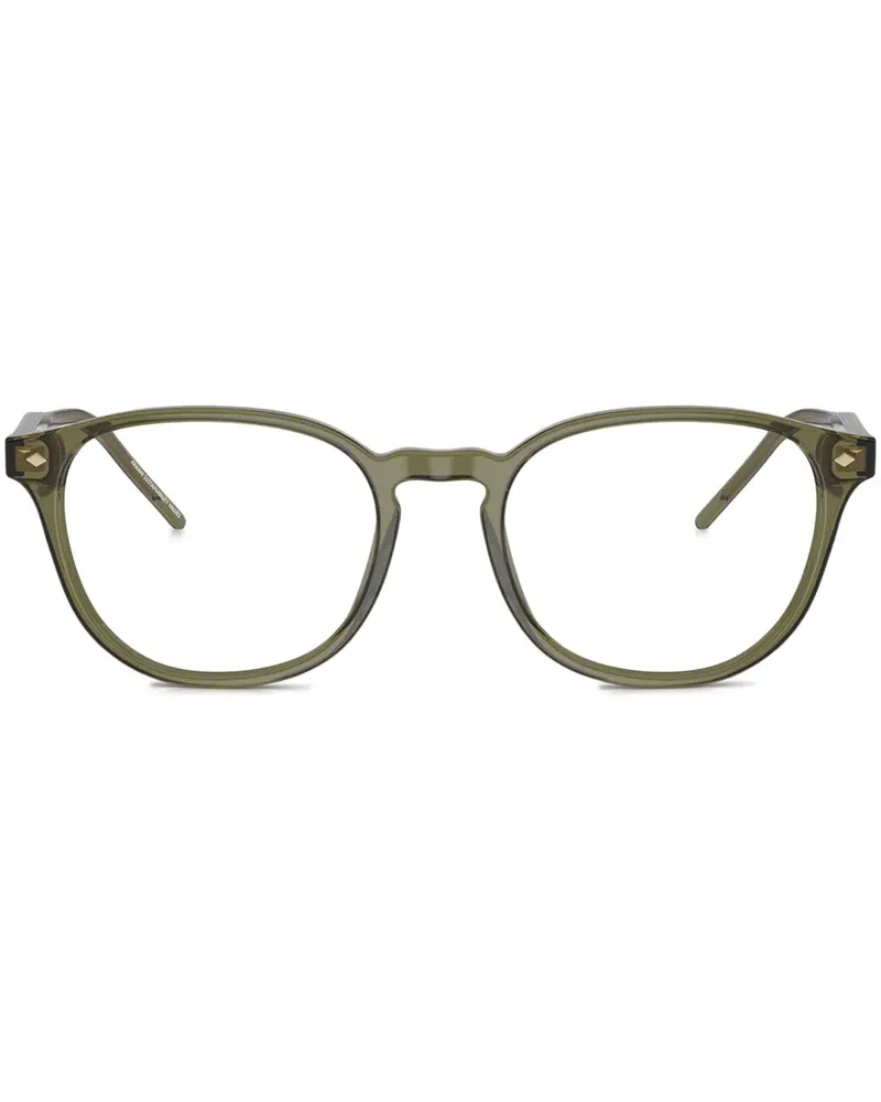 Giorgio Armani Brille mit rundem Gestell - Grün Grün