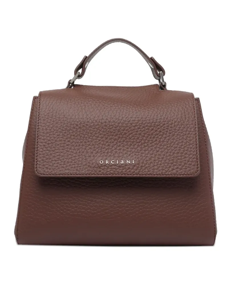 Orciani Kleine Sveva Handtasche - Braun Braun