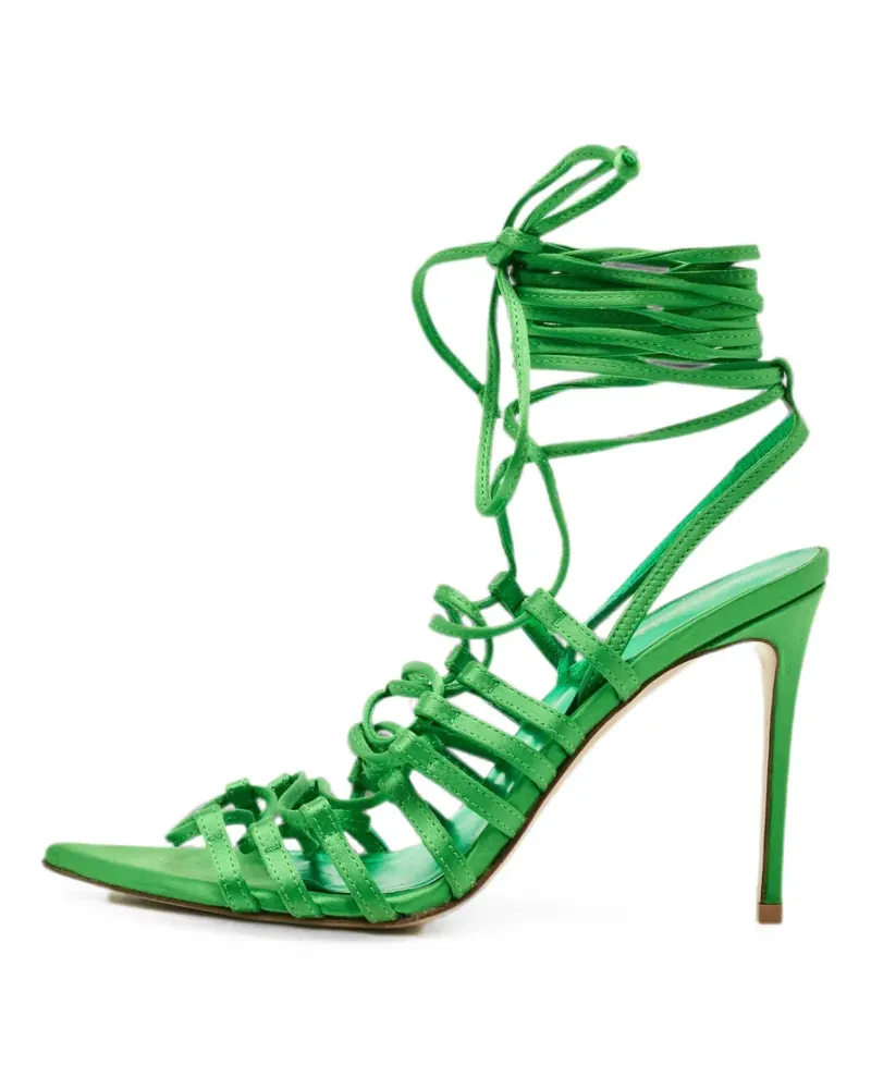 Le Silla ankle wrap sandals - Grün Grün