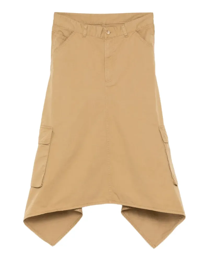 JNBY Midirock im Deconstructed-Look - Nude Nude