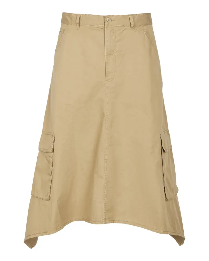 JNBY Midirock im Deconstructed-Look - Nude Nude
