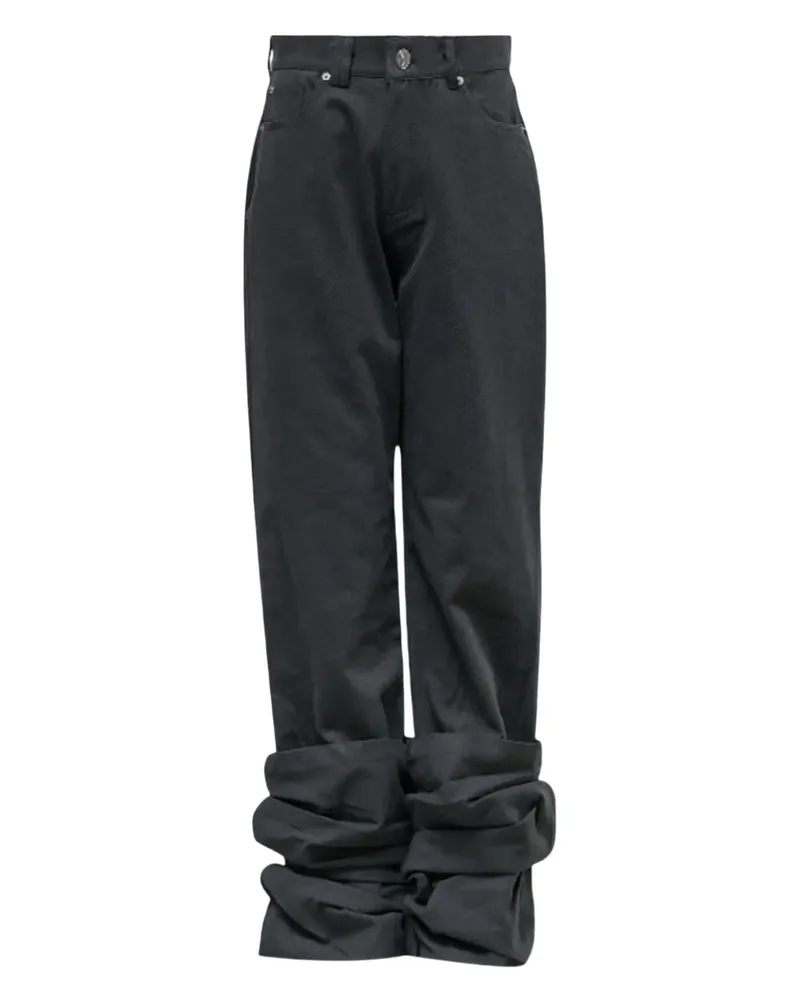 HACHE Reverse Hose aus Baumwolle - Grau Grau