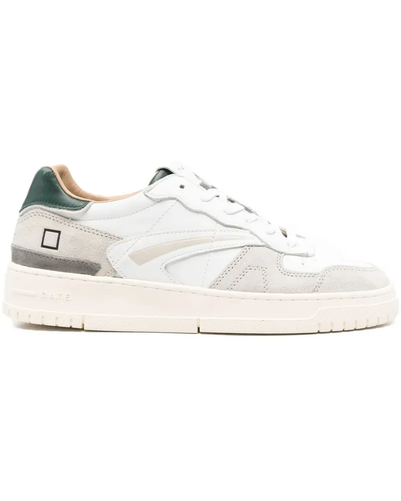 D.A.T.E. Sneakers aus Leder - Weiß Weiß