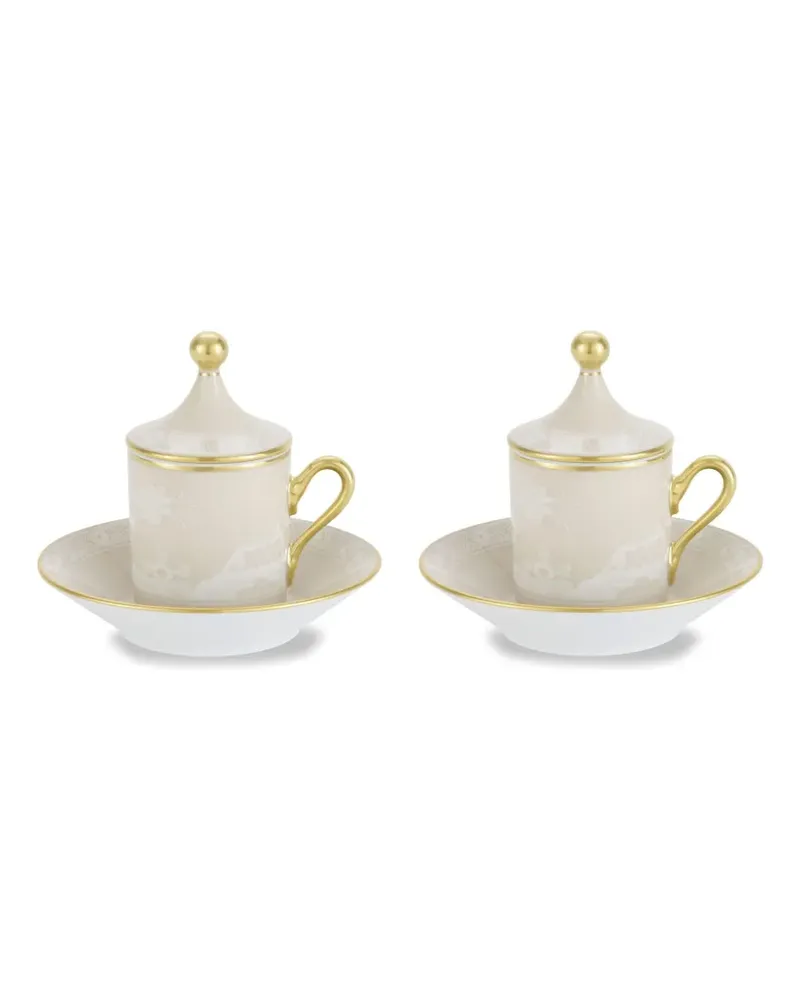 Ginori 1735 Oriente Italiano Kaffeeservice (2er-Set) - Nude Nude