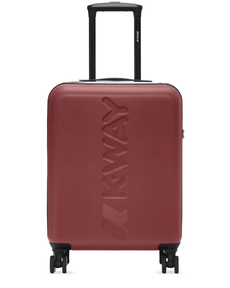 K-Way Koffer mit Logo-Prägung - Rot Rot