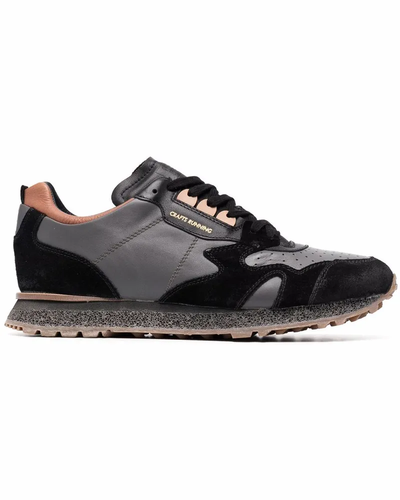 Moma Sneakers mit Logo - Grau Grau