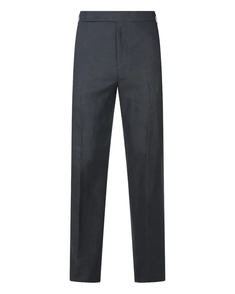 LARDINI Hose mit Bügelfalten - Schwarz Schwarz
