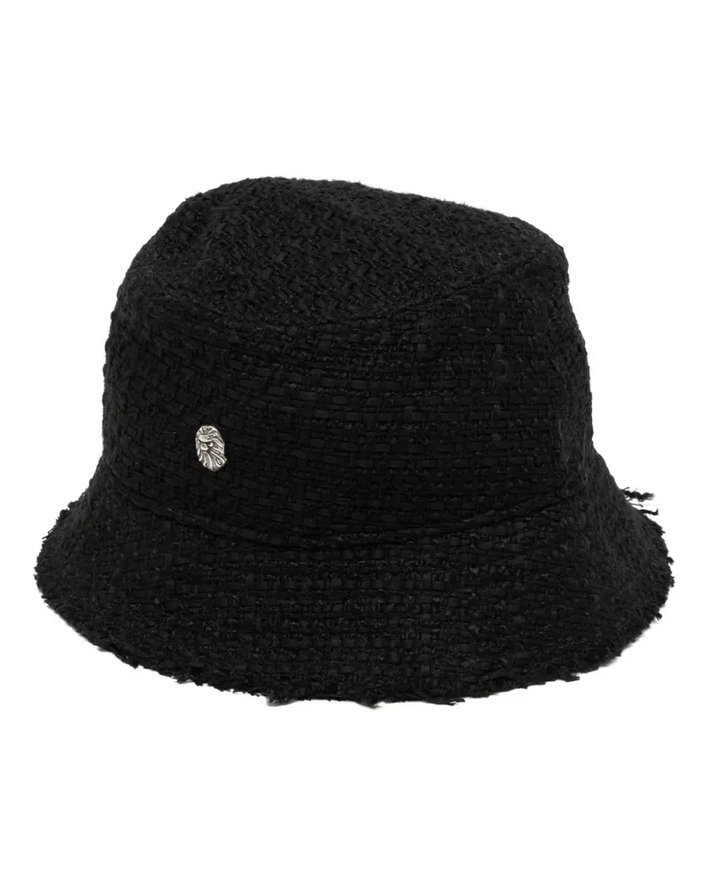 BAPE x New Era Fischerhut aus Tweed - Schwarz Schwarz