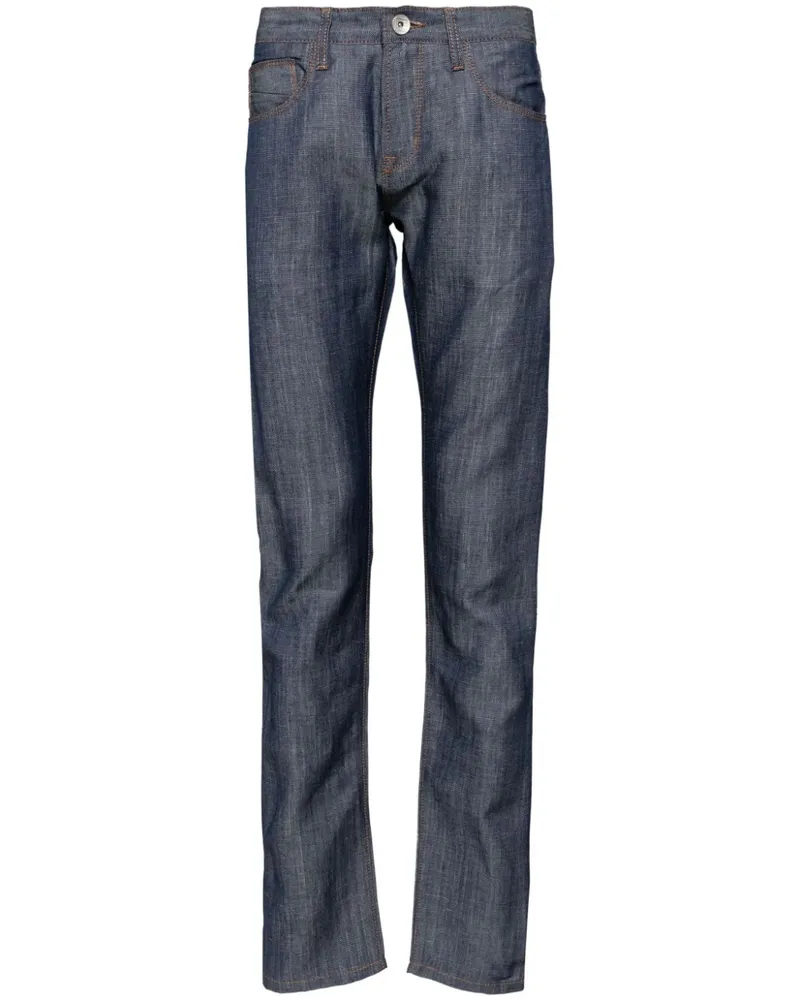 PRIVATE STOCK The James Straight-Leg-Jeans Blau