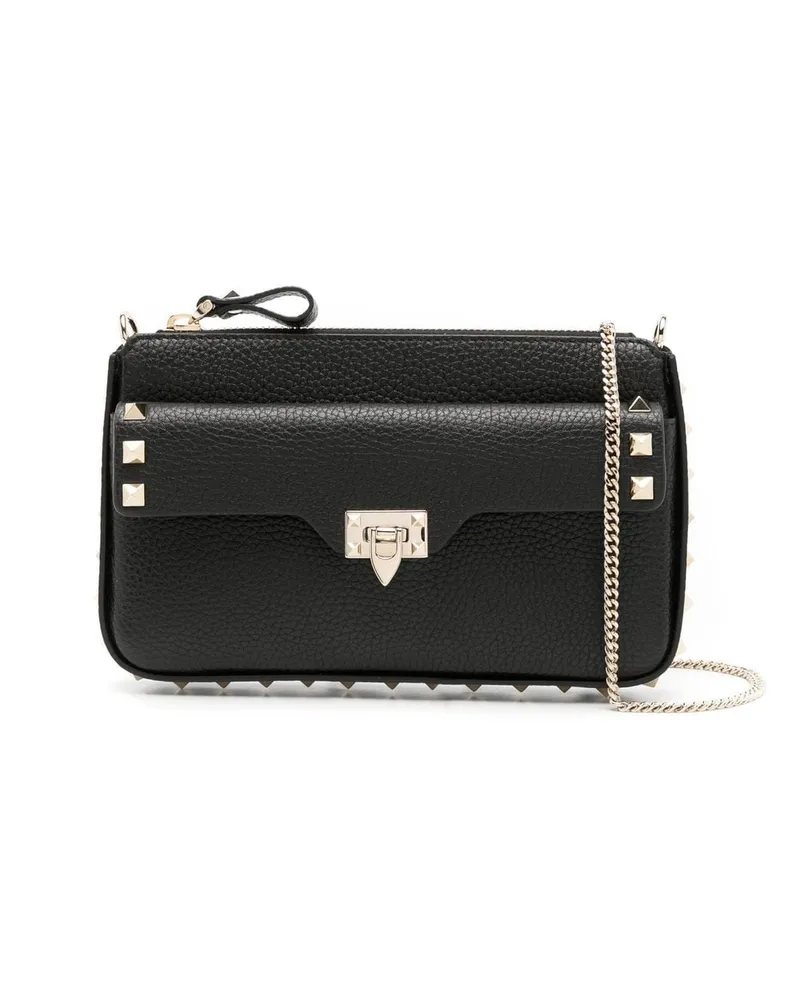 Valentino Garavani Mini  Rockstud Handtasche Schwarz