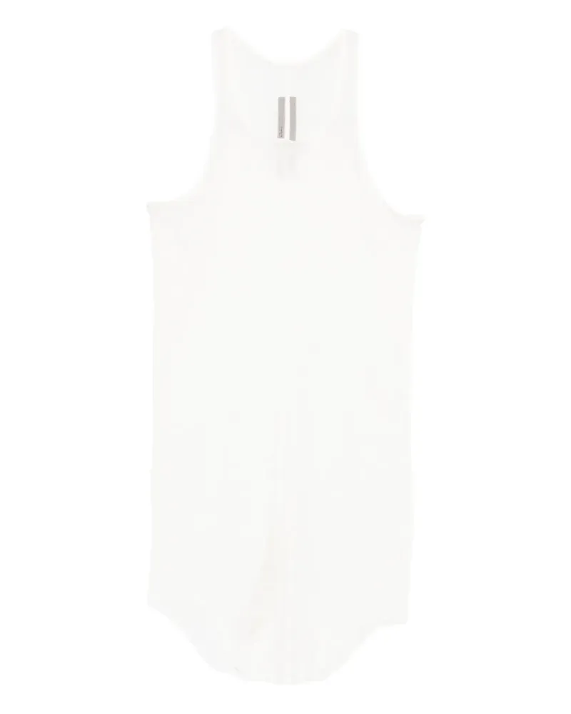 Rick Owens Basic Rib tank top - Weiß Weiß