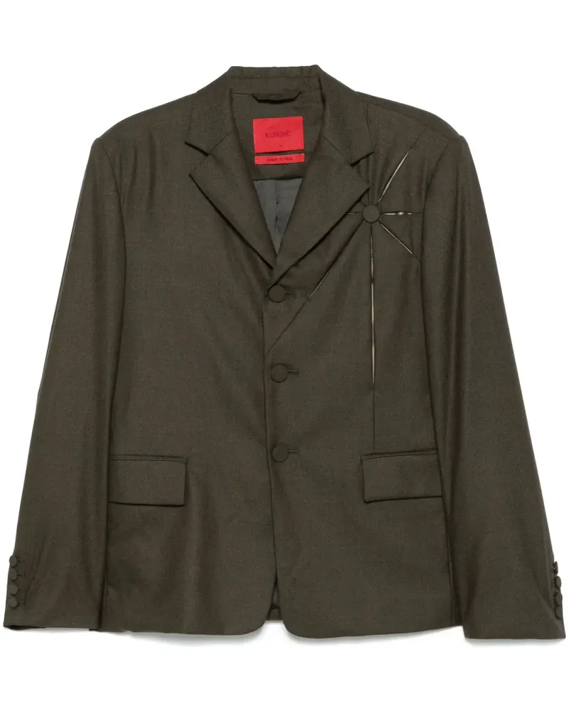KUSIKOHC Origami Blazer - Grün Grün