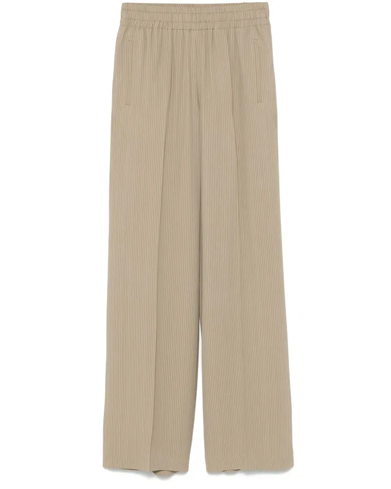 Golden Goose Gestreifte Hose - Nude Nude
