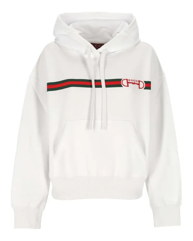 Gucci T-Shirt mit Print - Weiß Weiß