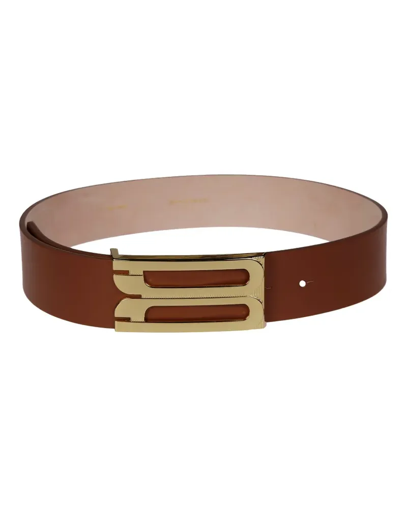 Victoria Beckham Jumbo Dorian Gürtel - Braun Braun