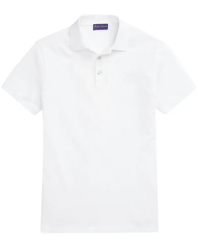 Ralph Lauren Poloshirt mit Logo-Stickerei - Weiß Weiß
