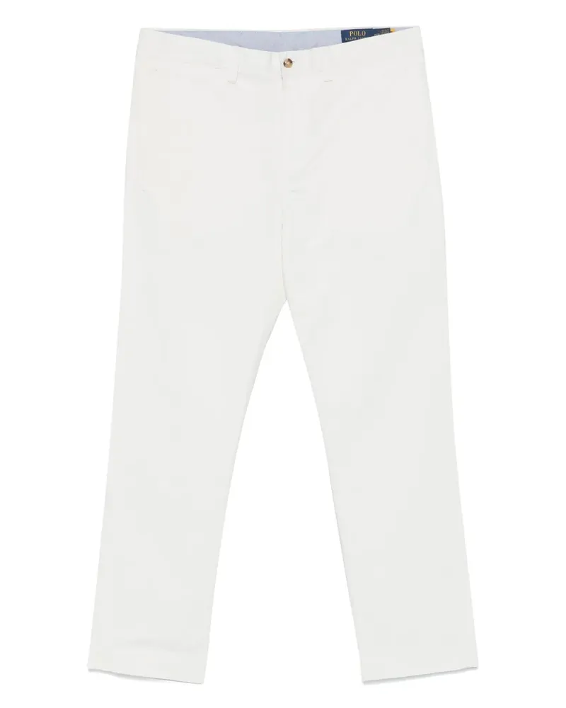 Ralph Lauren Chino mit Polo Pony-Stickerei - Weiß Weiß