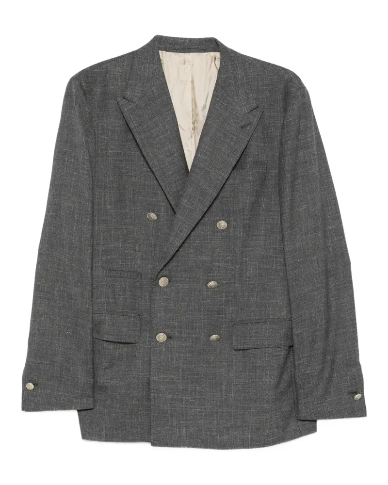 Eleventy Doppelreihiges Sakko - Grau Grau