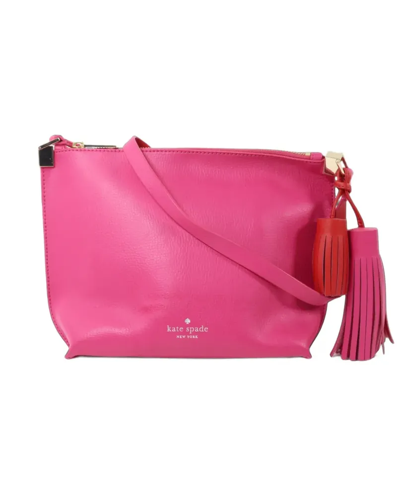 Kate Spade Foster Court tassel shoulder bag - Rosa Rosa