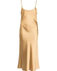 VOZ Kleid im Metallic-Look Gold